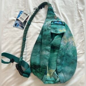 Kavu Mini Rope Sling Bag Ocean Storm